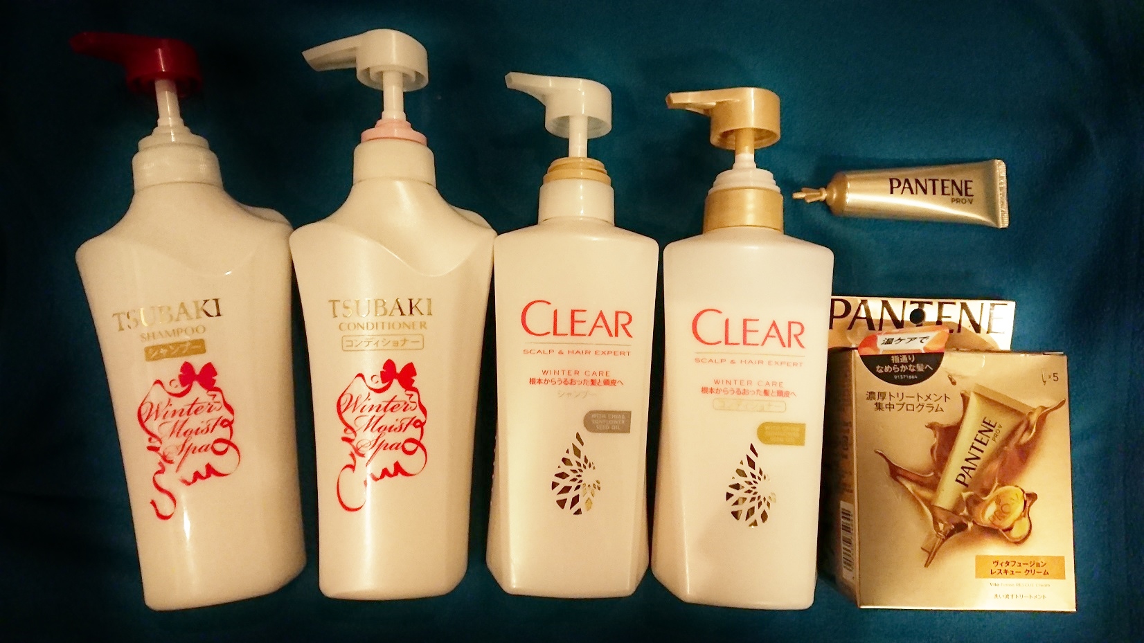 ★TSUBAKI &パンテーンの2017冬限定ヘアケアでパサつき知らずの髪