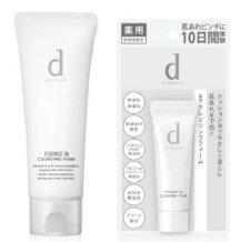 【R2年1月21日発売】落としながら肌あれケア。dプログラムの新洗顔