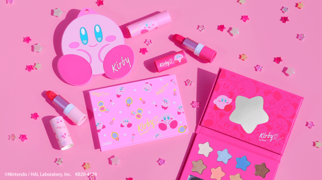 【R2年4月発売】ピンクがかわいい!星のカービィリップ&アイシャドウ
